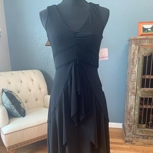 Taylor Crochet Cascade front Dress